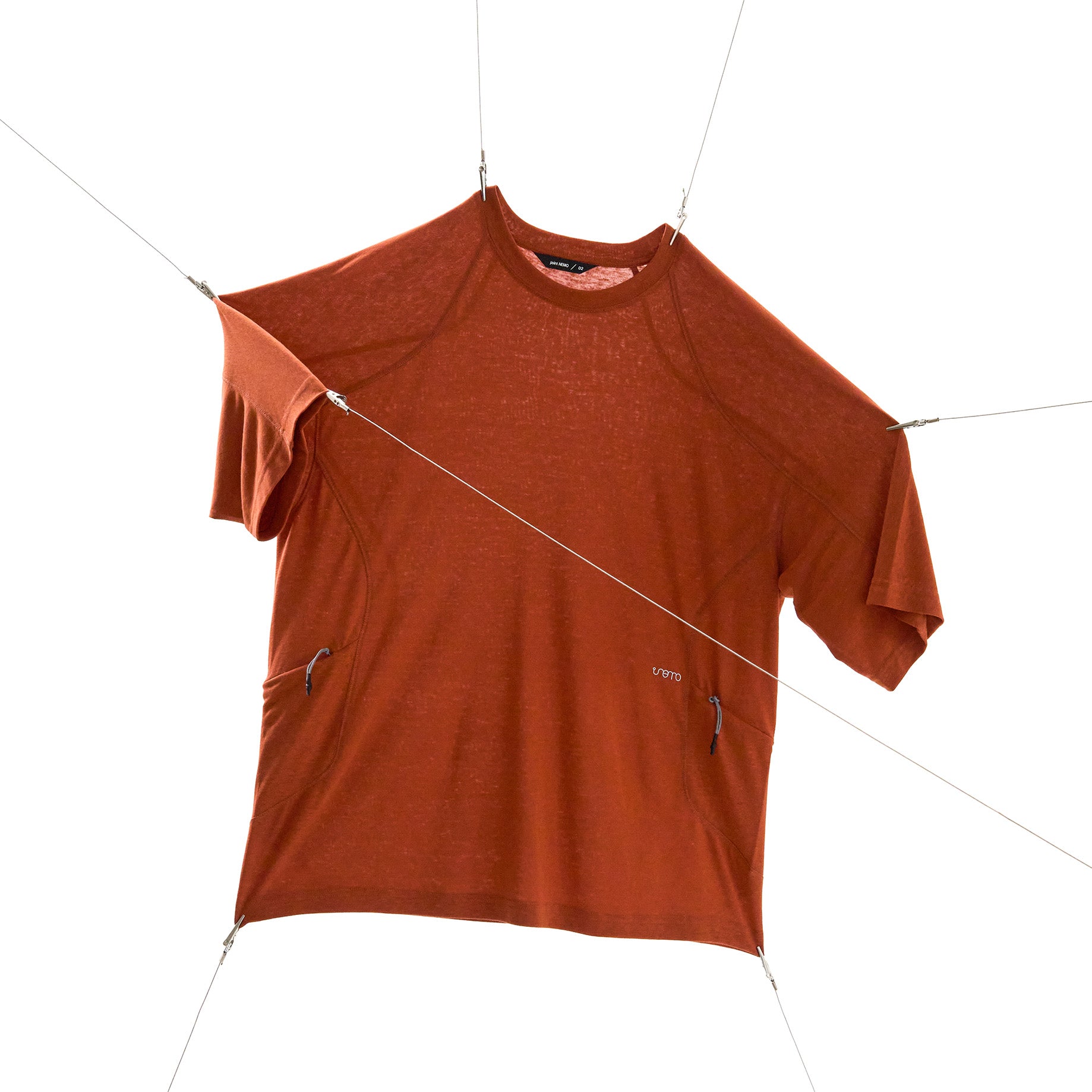 point NEMO Natural Hemp Short Sleeve Tee – Breathable, Anti-Odor & Moisture-Wicking