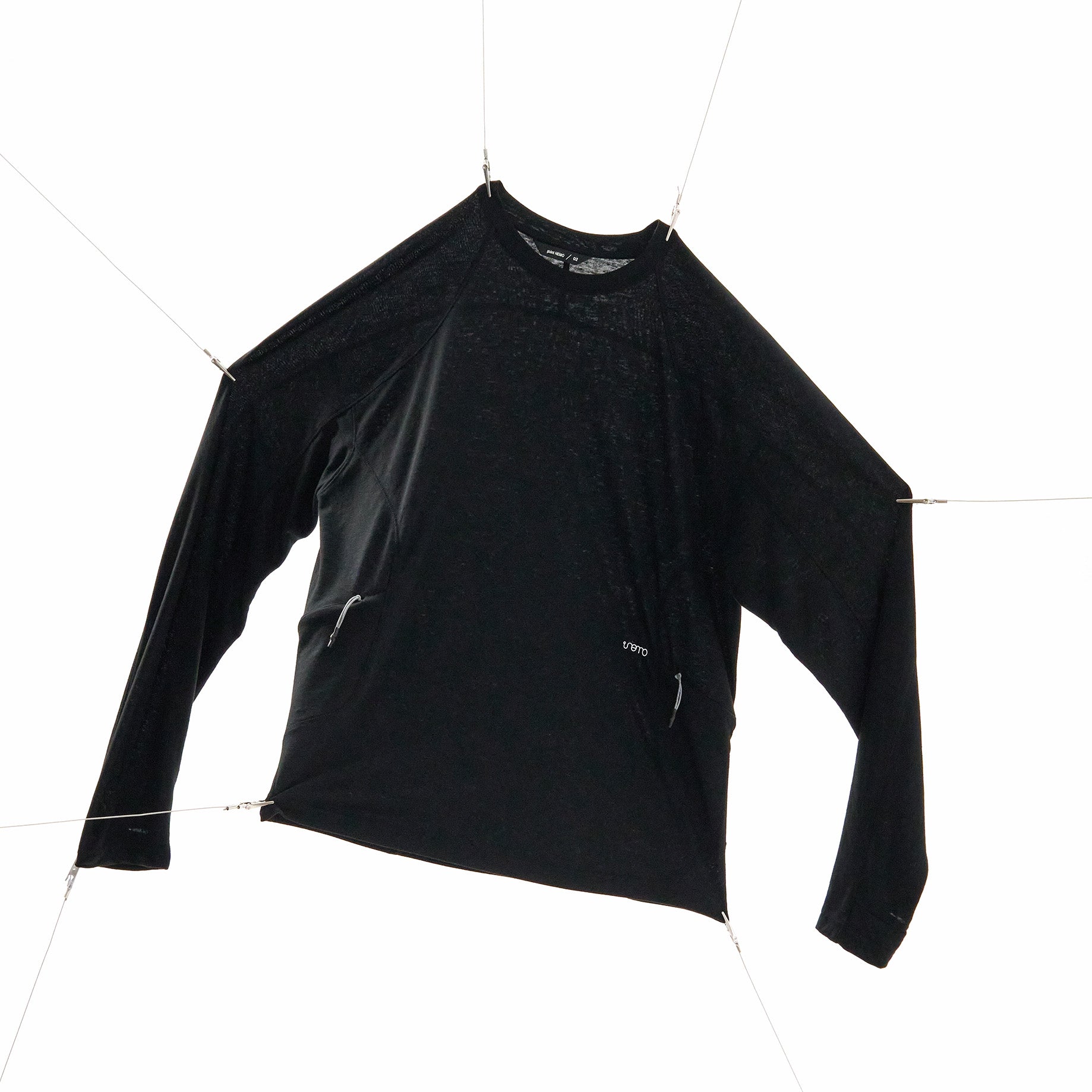 point NEMO Natural Hemp Long Sleeve Tee – Breathable, Anti-Odor & Moisture-Wicking