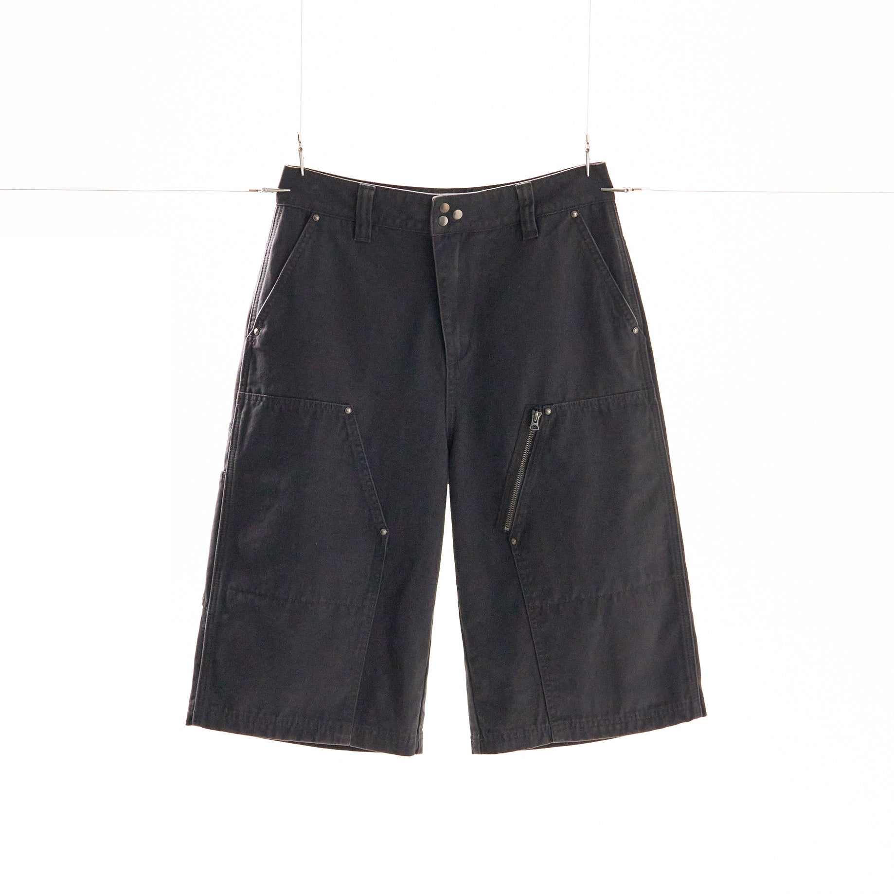 point NEMO Washed Utility Logging Shorts – Rugged Cropped Workwear