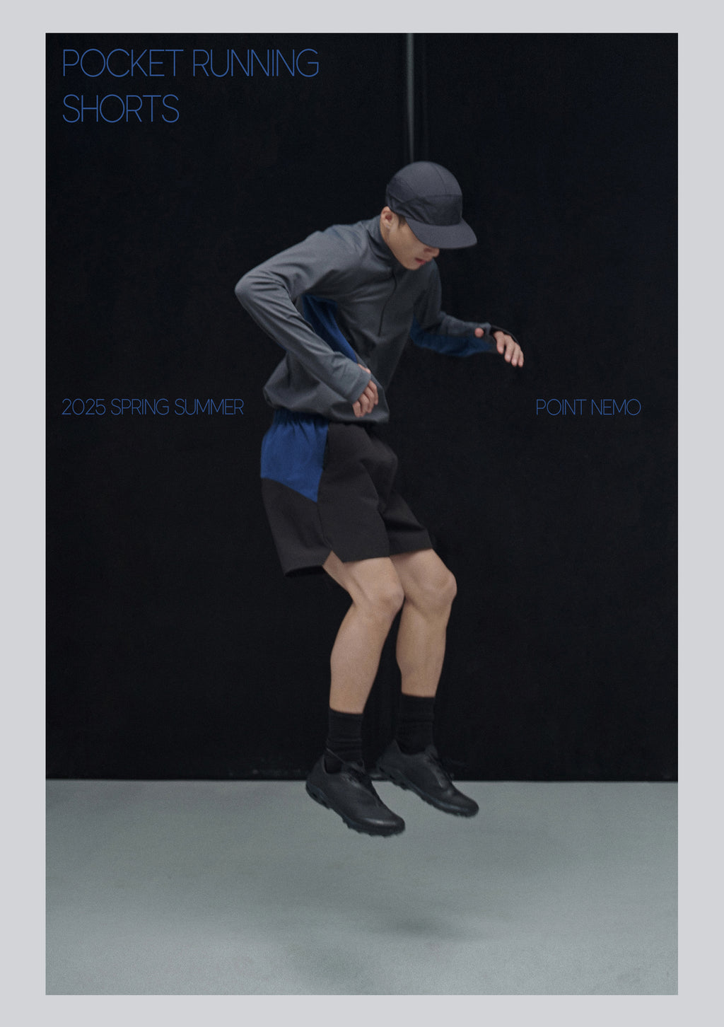 point NEMO 25SS Paneled Running Shorts – Technical Utility Athletic Wear