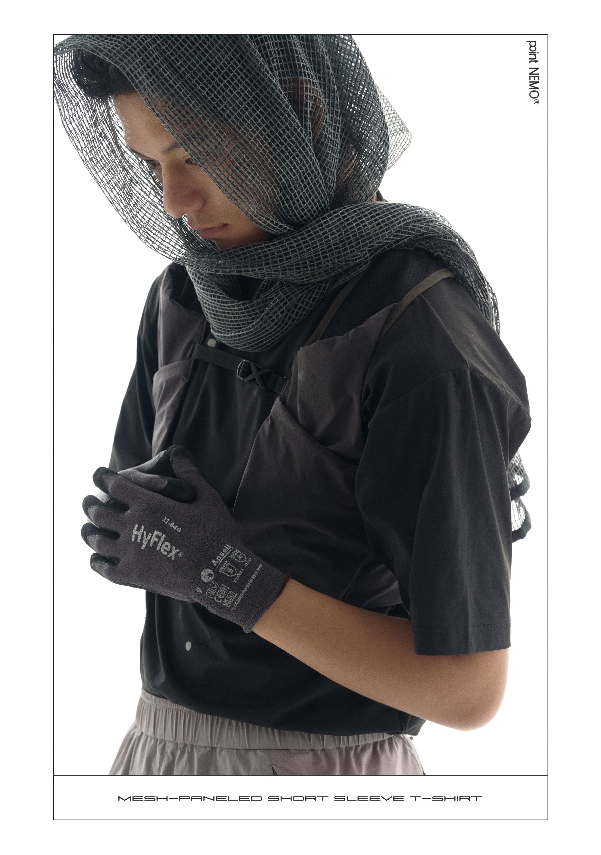 point NEMO Patchwork Technical Tee – Cooling, UV-Shield & Anti-Odor Performance Gear