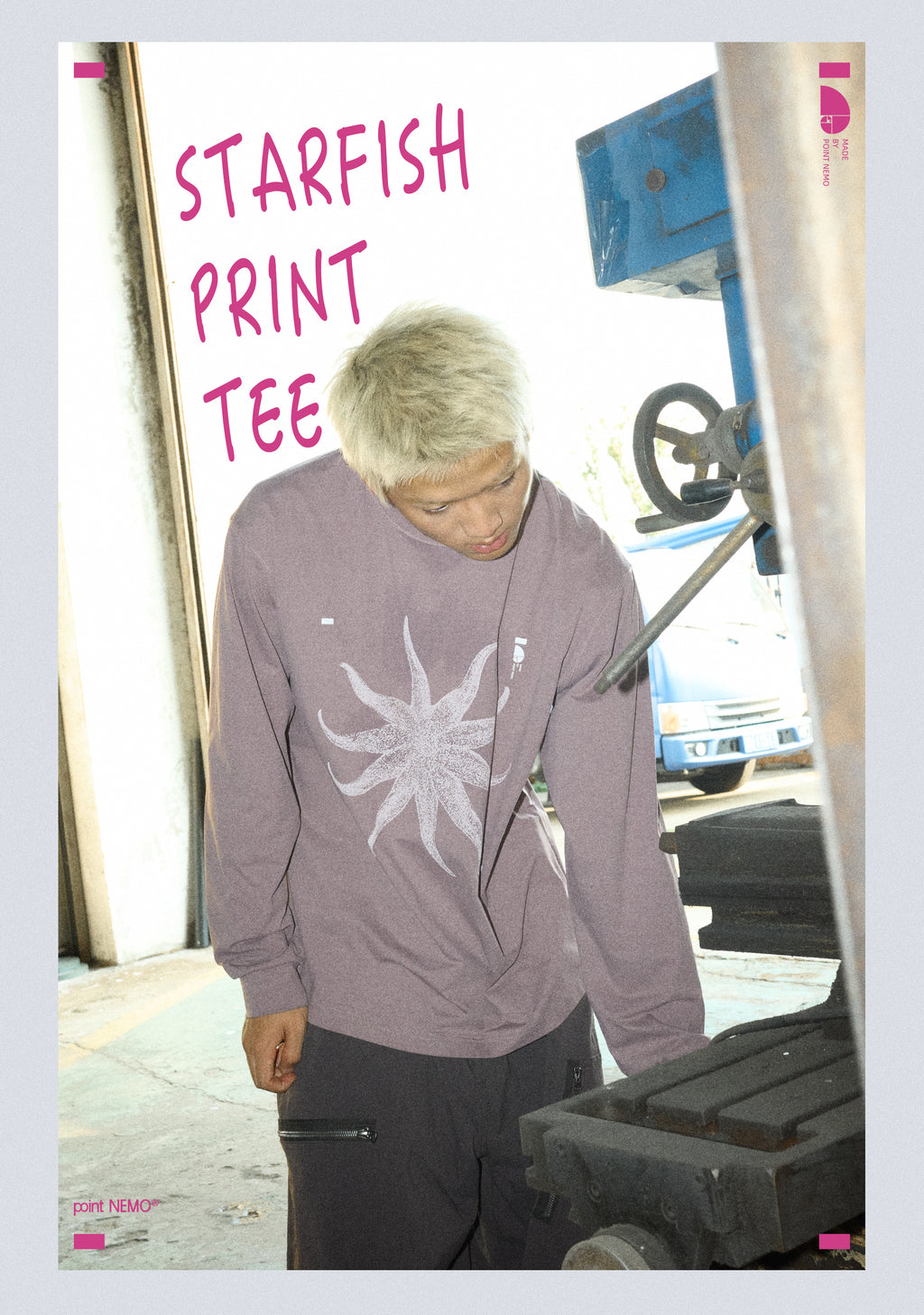 point NEMO Starfish Graphic Long Sleeve Tee