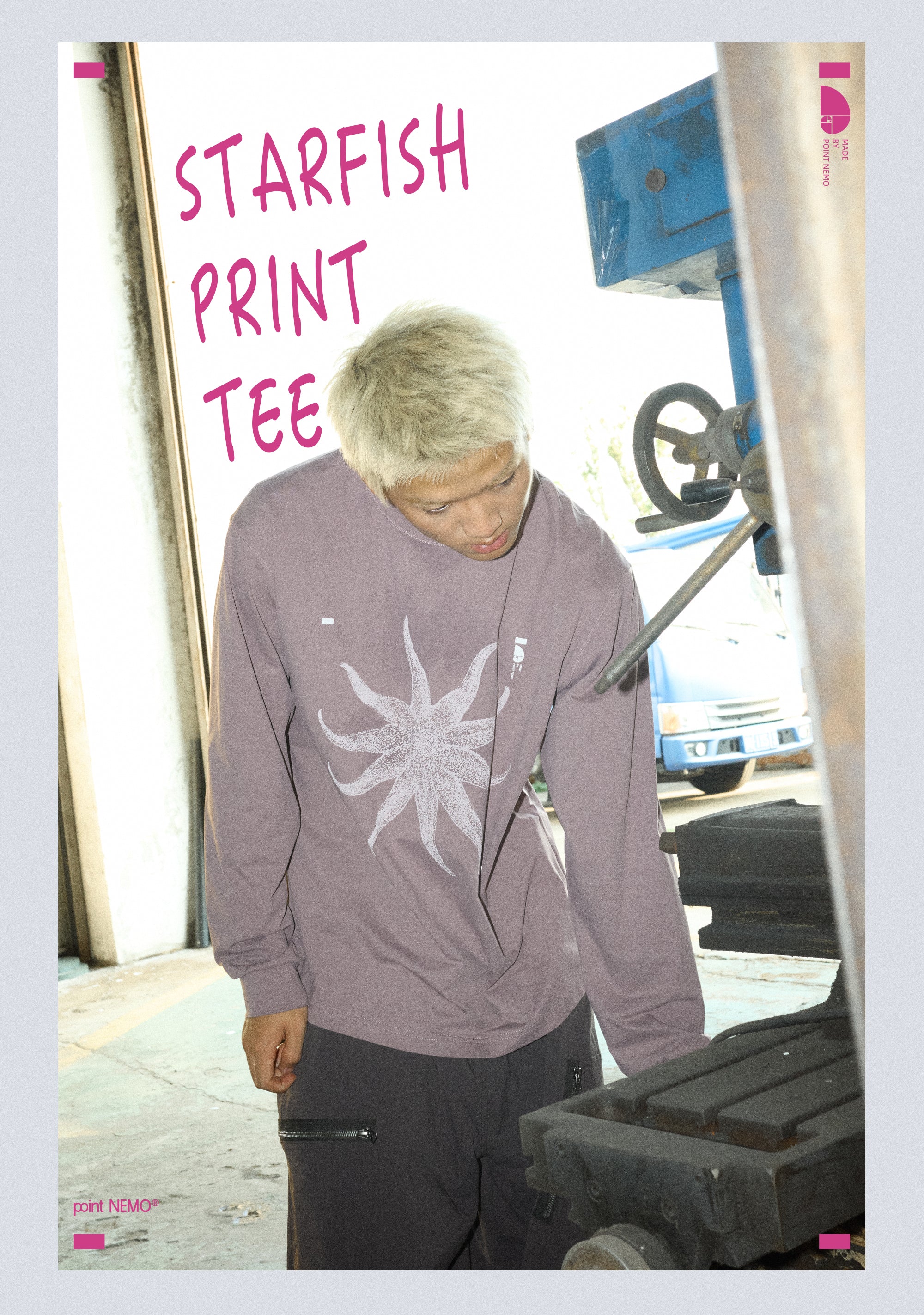 point NEMO Starfish Graphic Long Sleeve Tee
