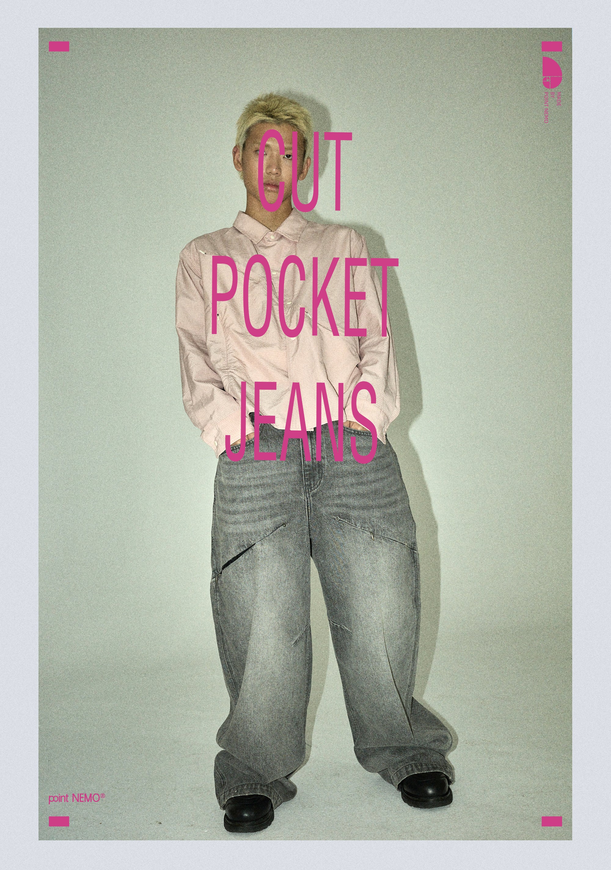 point NEMO Anatomical Curved-Leg Jeans
