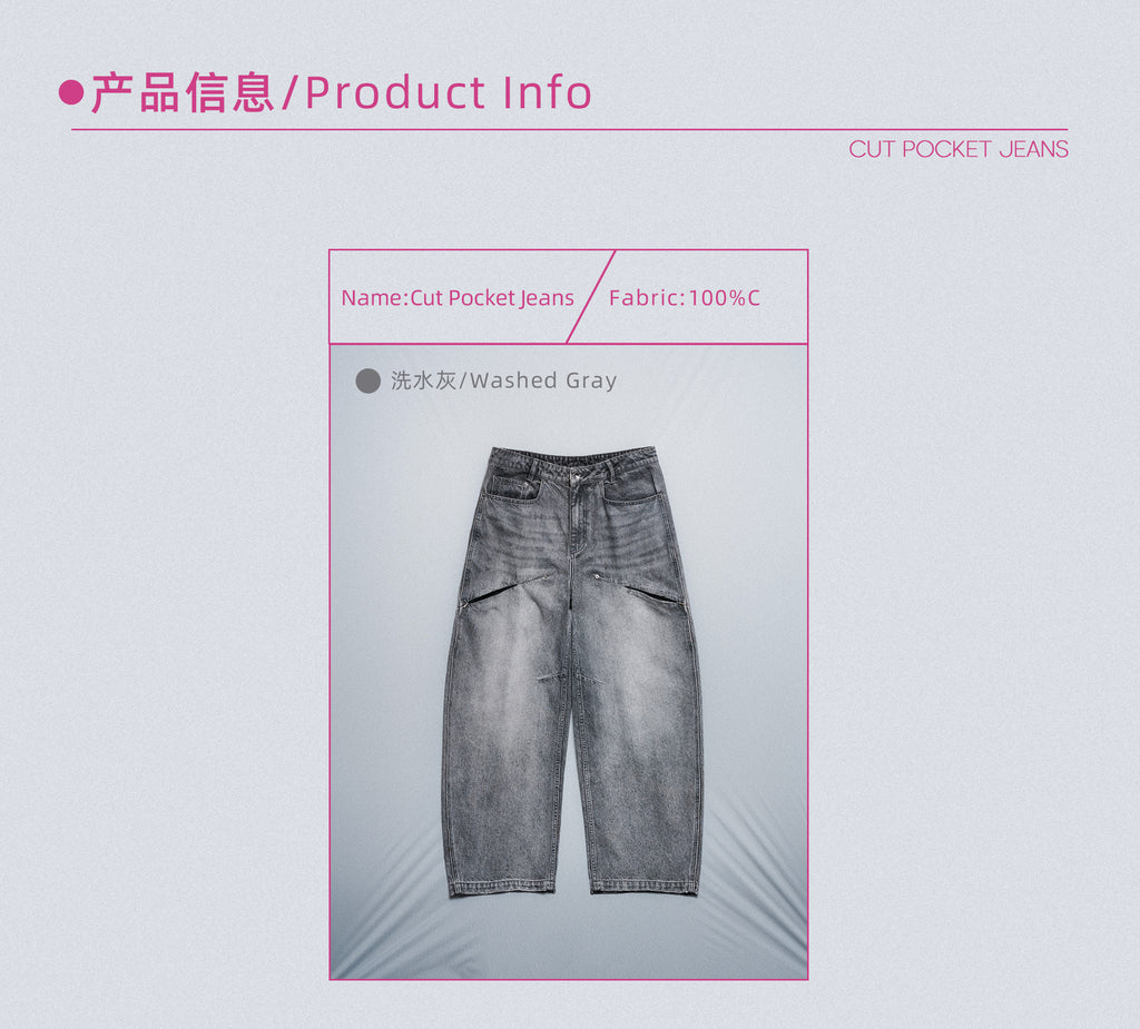 point NEMO Anatomical Curved-Leg Jeans