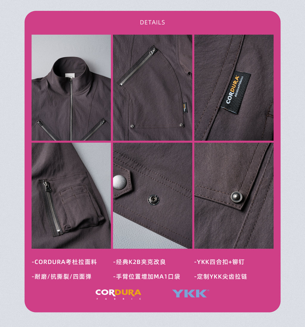 point NEMO CORDURA® K-2B Military Flight Jacket