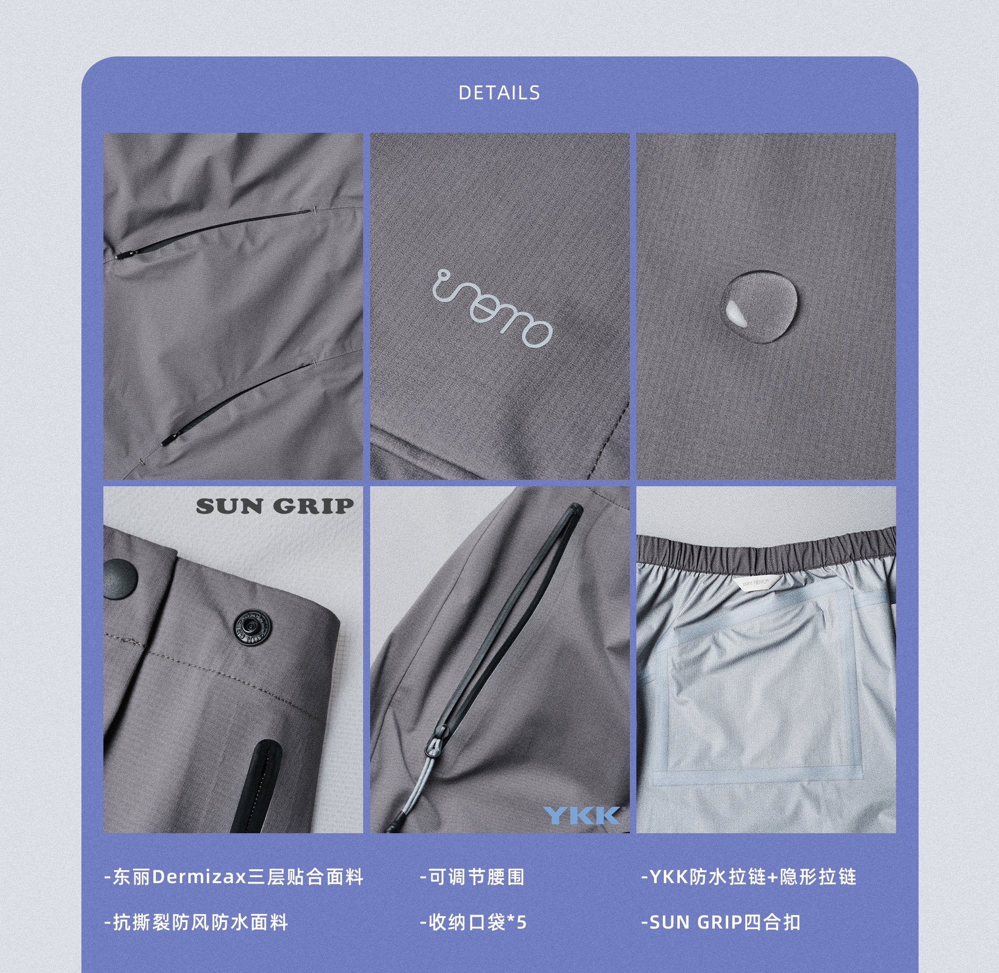 point NEMO Dermizax™ 3-Layer Technical Layering Apron