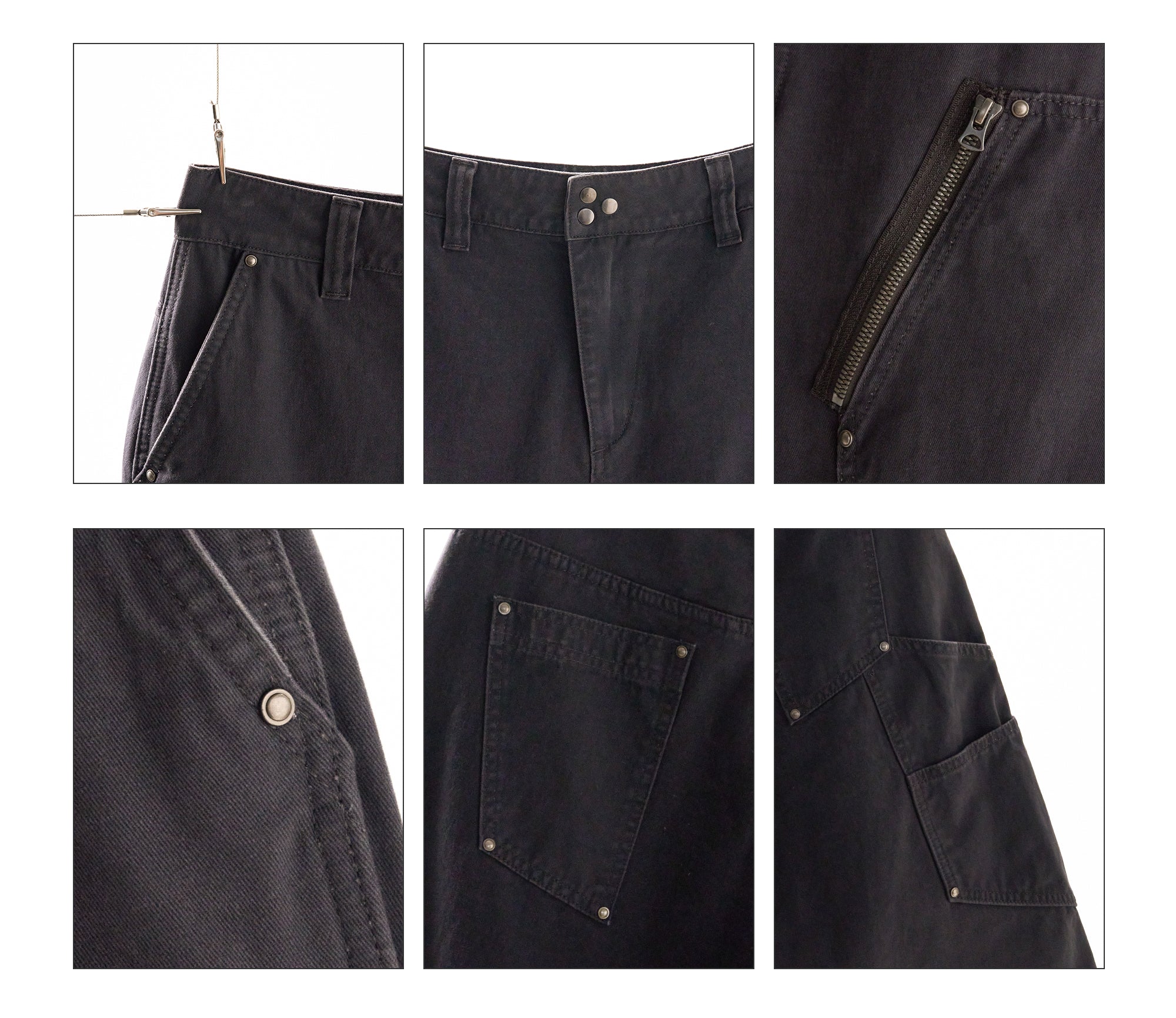 point NEMO Washed Utility Logging Shorts – Rugged Cropped Workwear