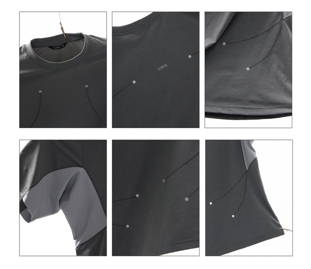point NEMO Patchwork Technical Tee – Cooling, UV-Shield & Anti-Odor Performance Gear