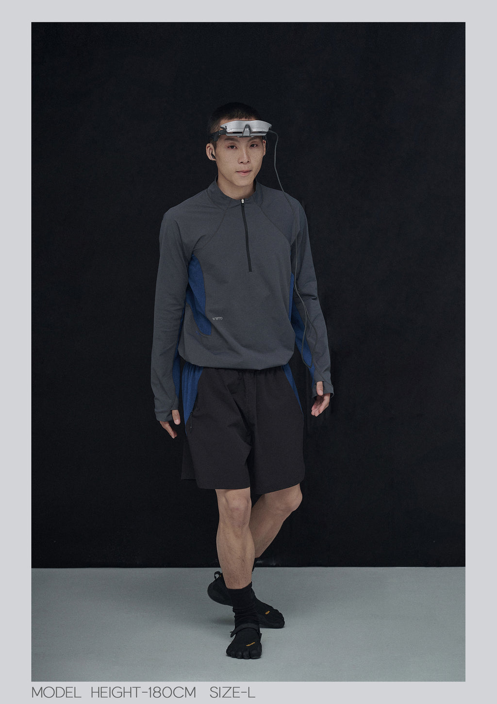 point NEMO 25SS Paneled Contrast Running Long Sleeve – Technical Performance Top