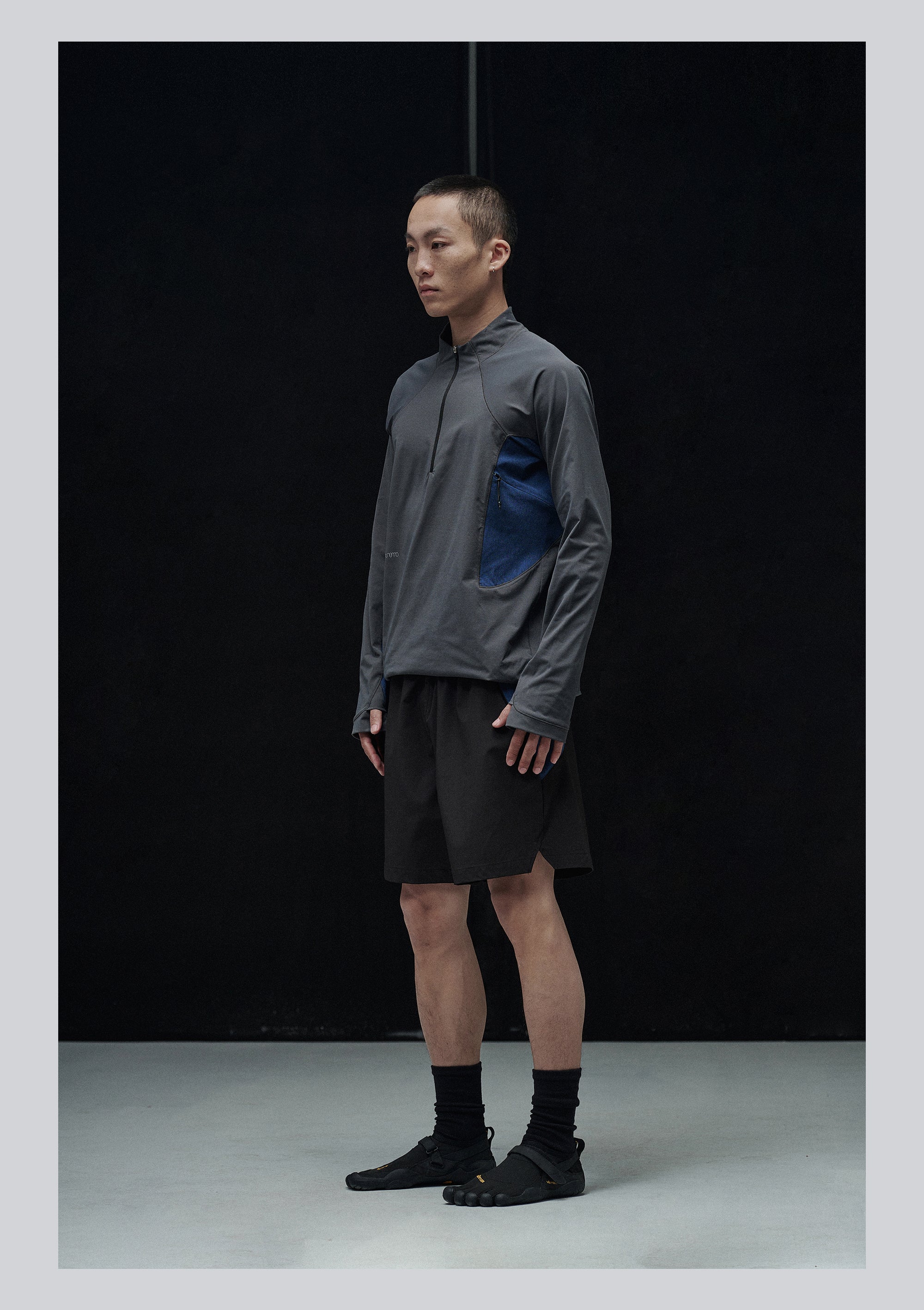 point NEMO 25SS Paneled Contrast Running Long Sleeve – Technical Performance Top