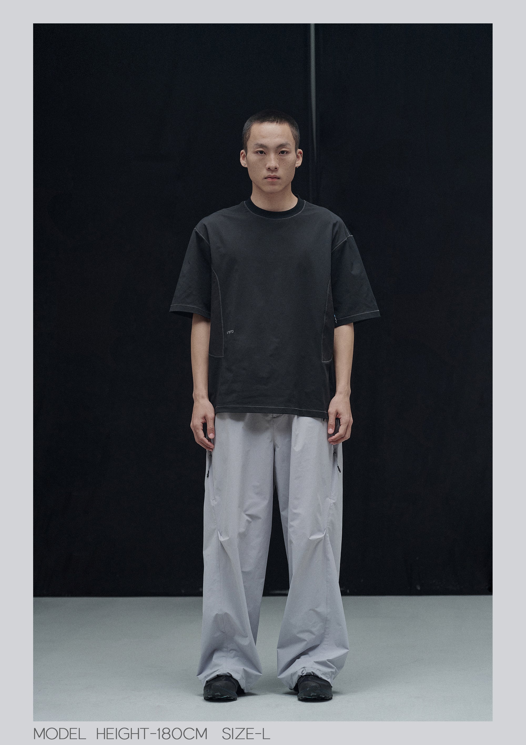 point NEMO 25SS Patchwork Performance Running Tee – Quick-Dry Technical Gear