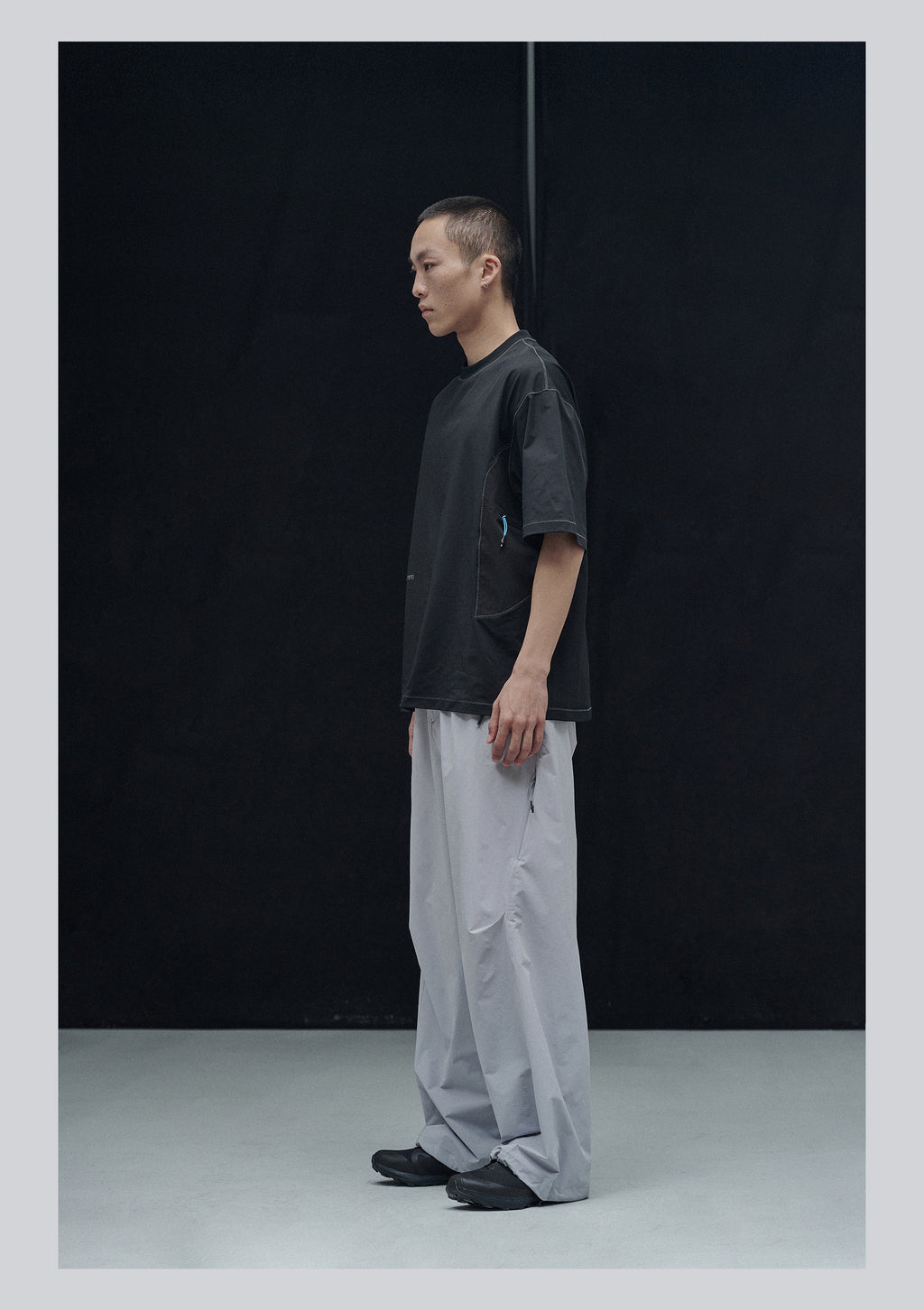 point NEMO 25SS Patchwork Performance Running Tee – Quick-Dry Technical Gear
