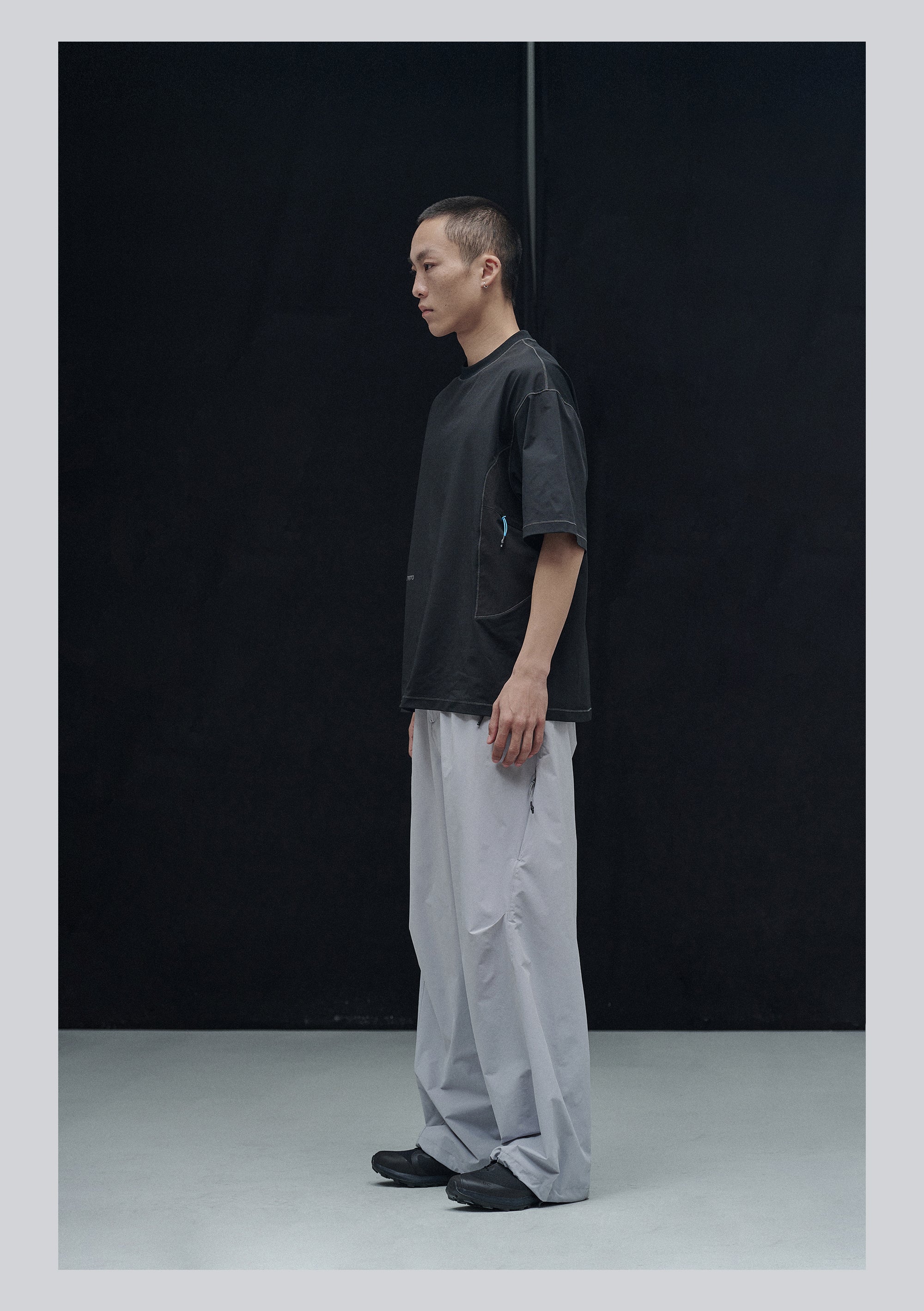 point NEMO 25SS Patchwork Performance Running Tee – Quick-Dry Technical Gear