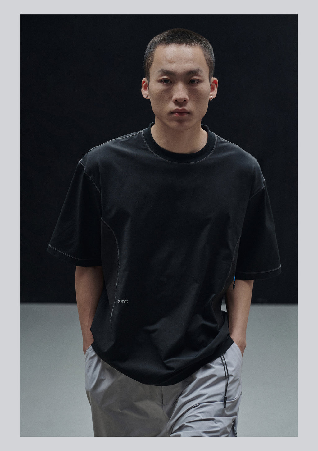 point NEMO 25SS Patchwork Performance Running Tee – Quick-Dry Technical Gear
