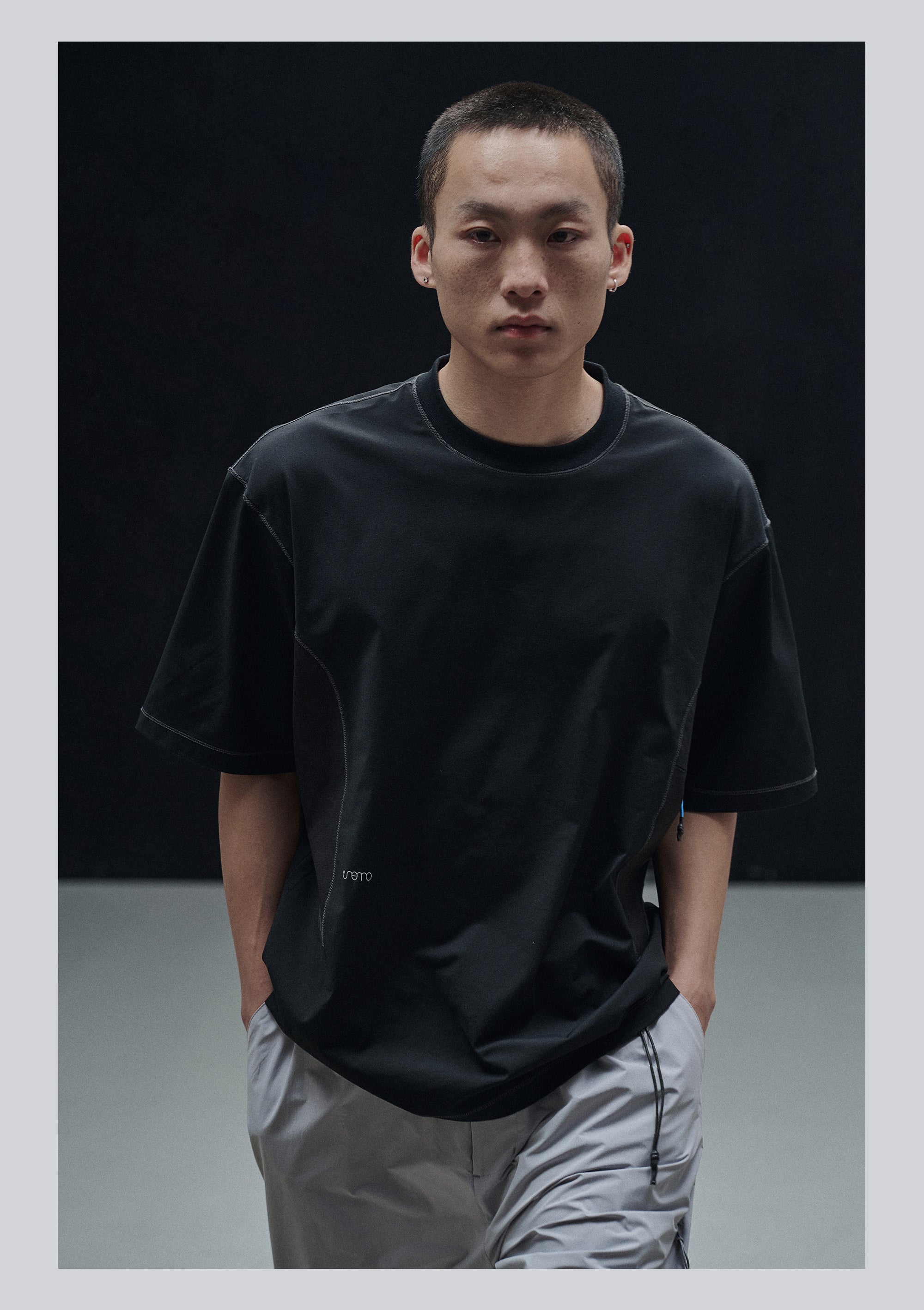 point NEMO 25SS Patchwork Performance Running Tee – Quick-Dry Technical Gear