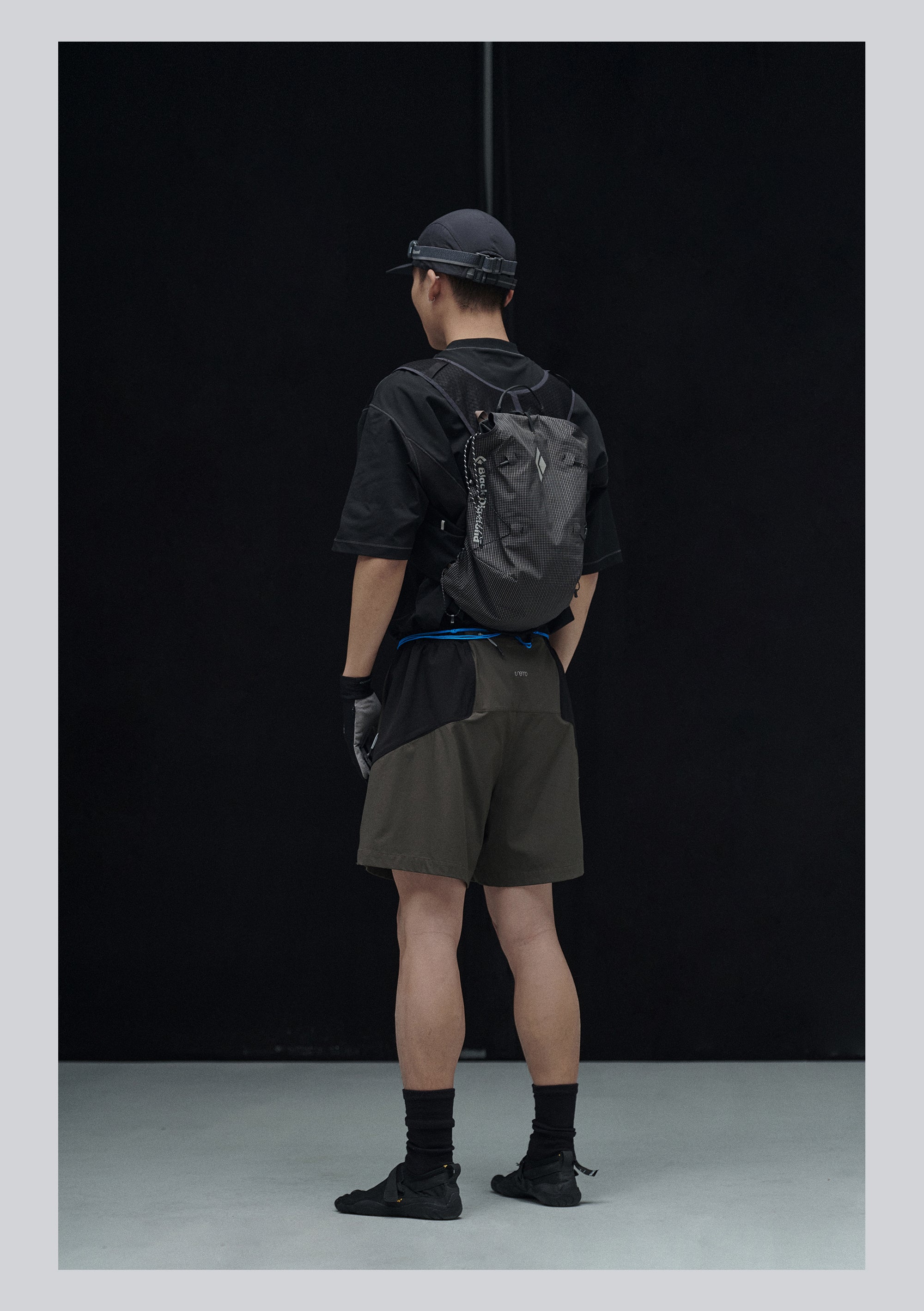point NEMO 25SS Paneled Running Shorts – Technical Utility Athletic Wear