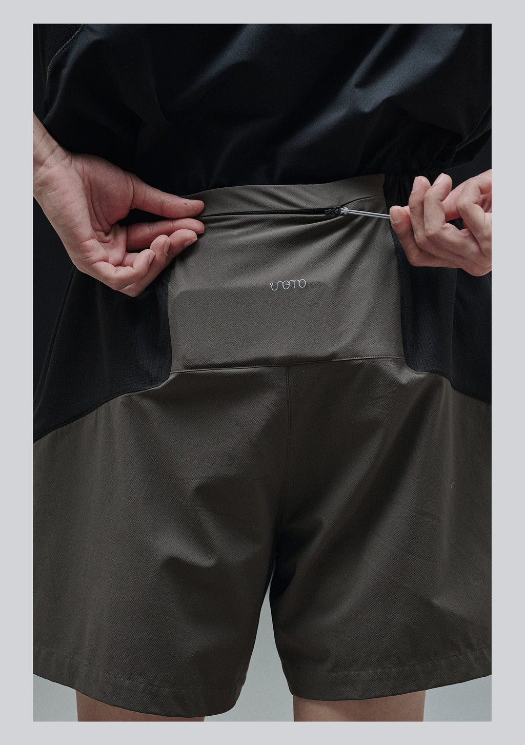 point NEMO 25SS Paneled Running Shorts – Technical Utility Athletic Wear