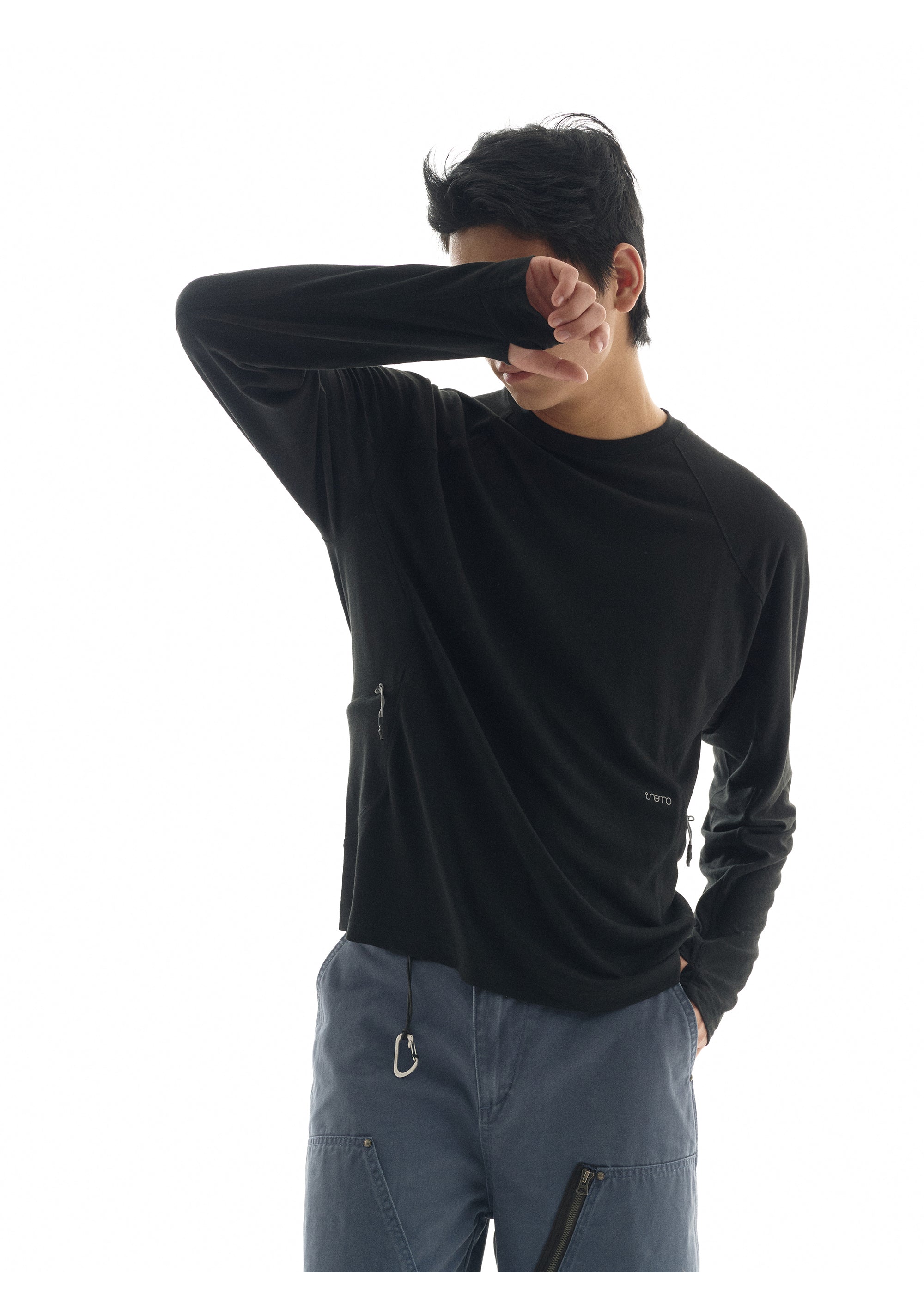 point NEMO Natural Hemp Long Sleeve Tee – Breathable, Anti-Odor & Moisture-Wicking