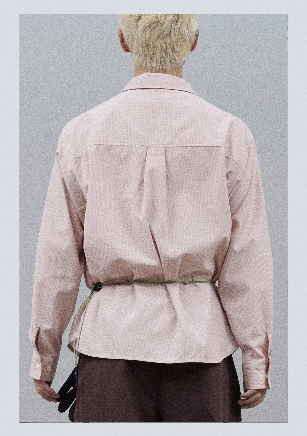 point NEMO Arc-Cut Color-Block Long Sleeve Shirt