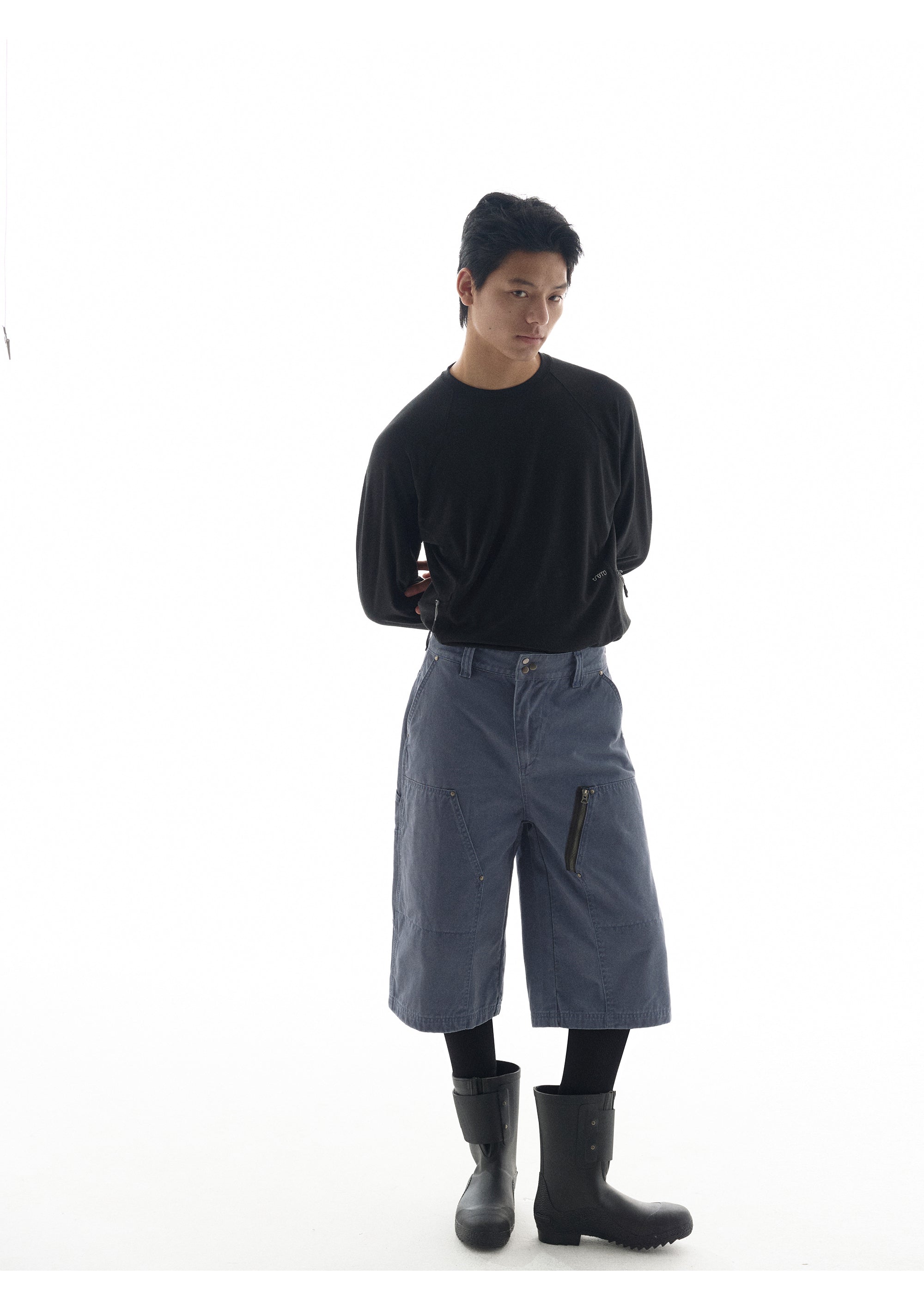 point NEMO Washed Utility Logging Shorts – Rugged Cropped Workwear