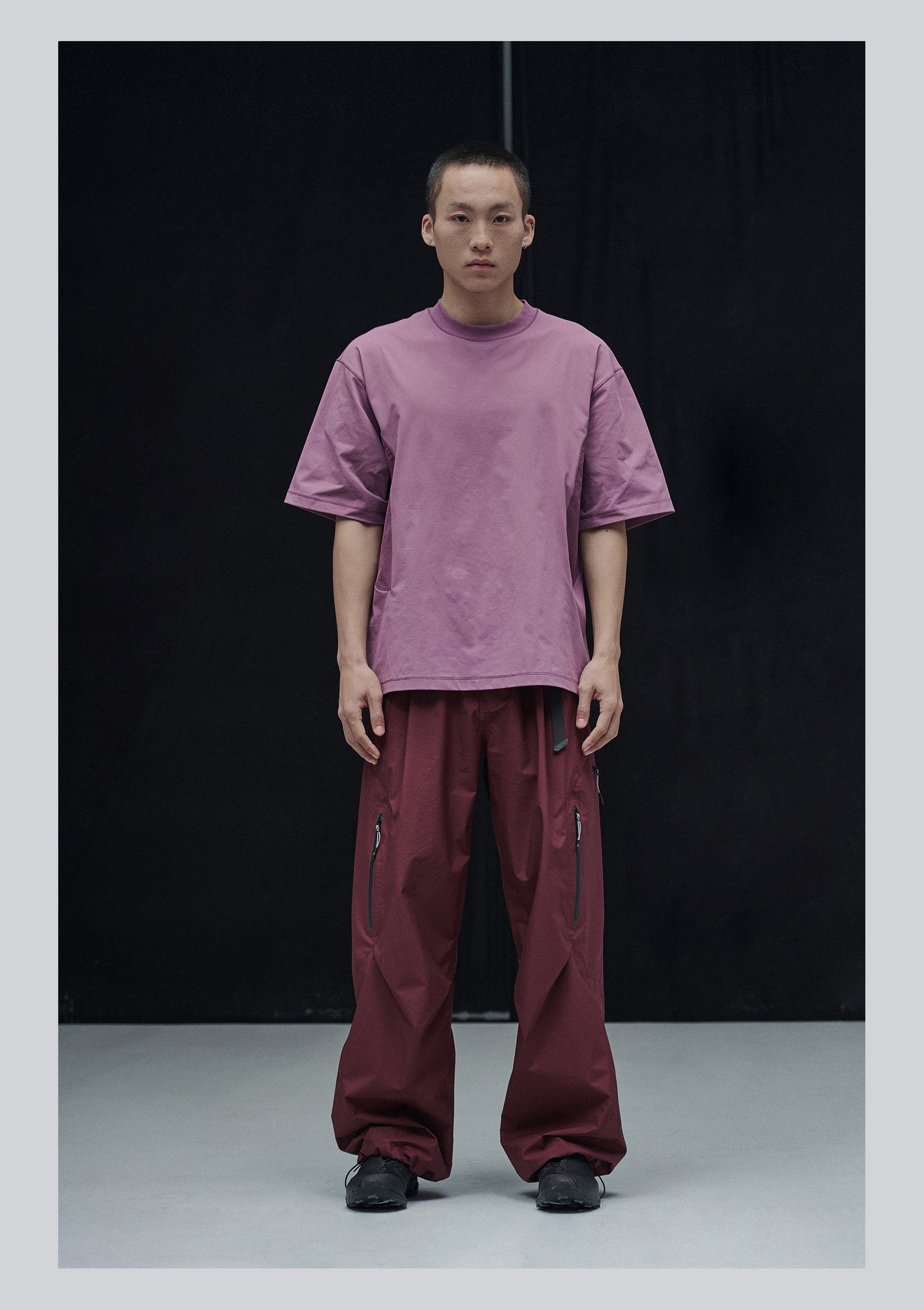 point NEMO 25SS Patchwork Performance Running Tee – Quick-Dry Technical Gear