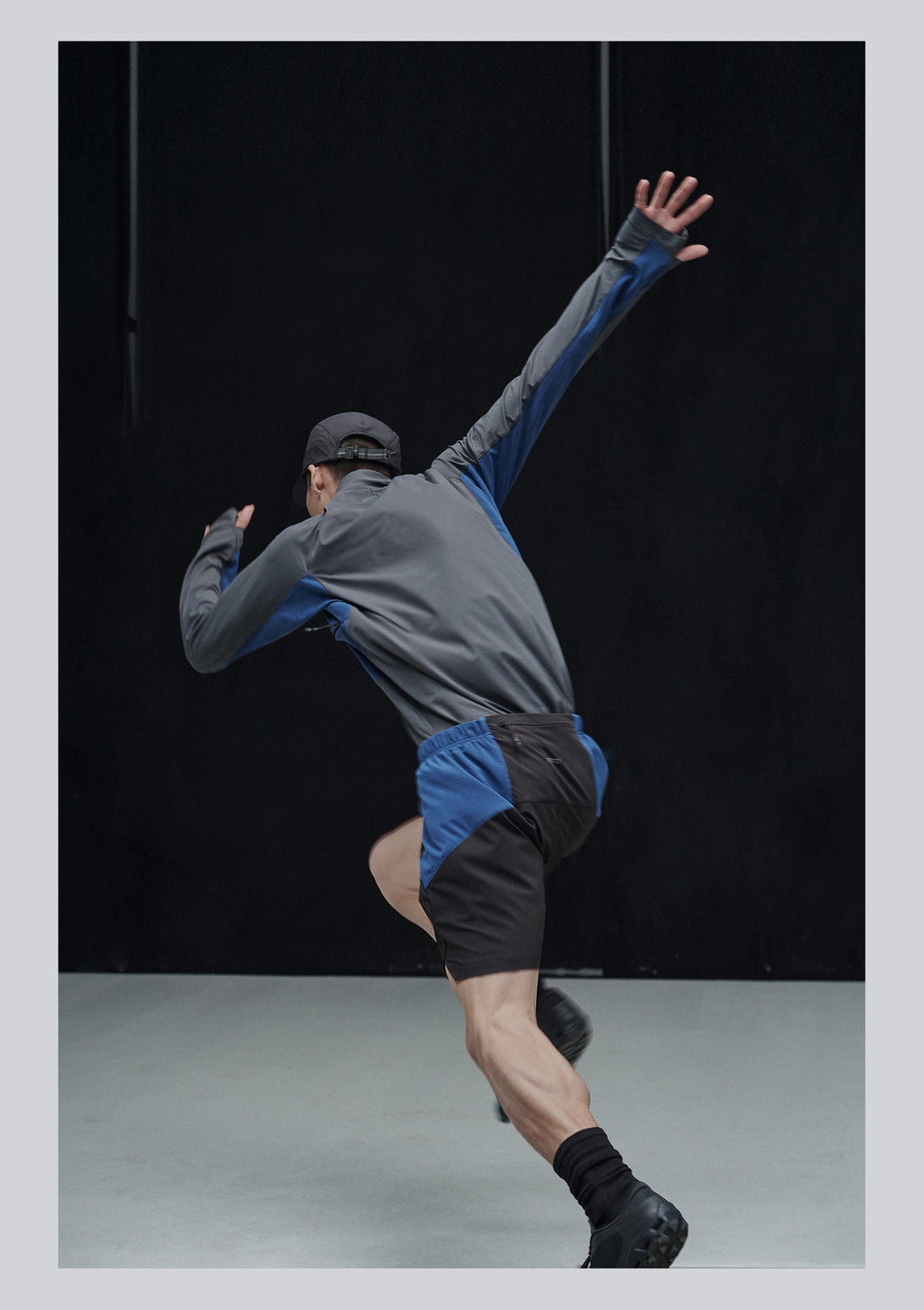 point NEMO 25SS Paneled Running Shorts – Technical Utility Athletic Wear
