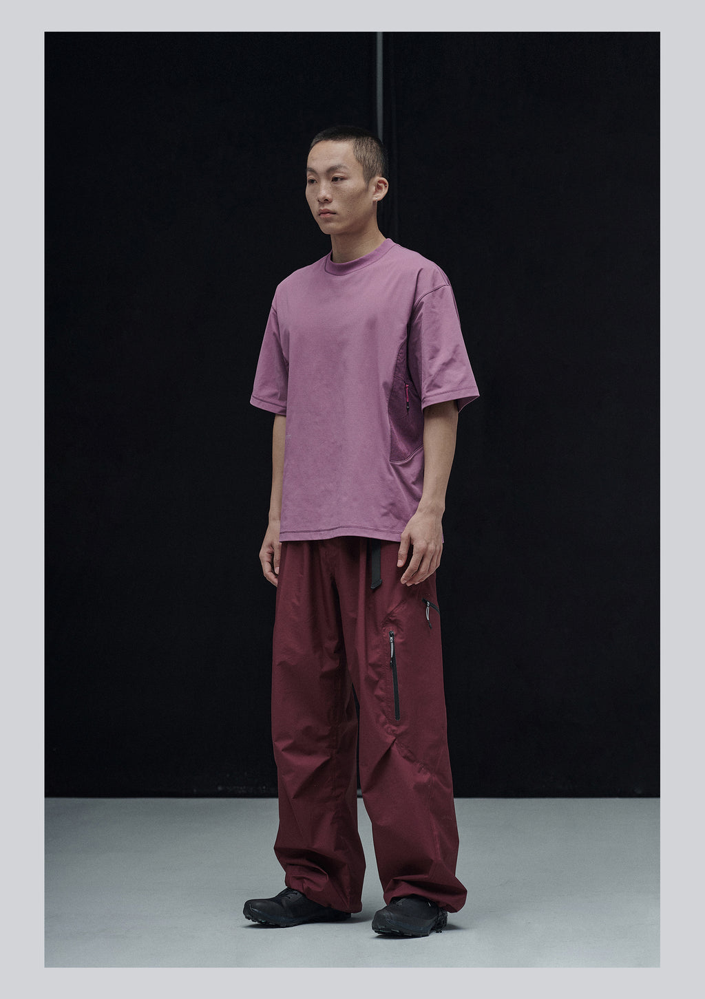 point NEMO 25SS Patchwork Performance Running Tee – Quick-Dry Technical Gear