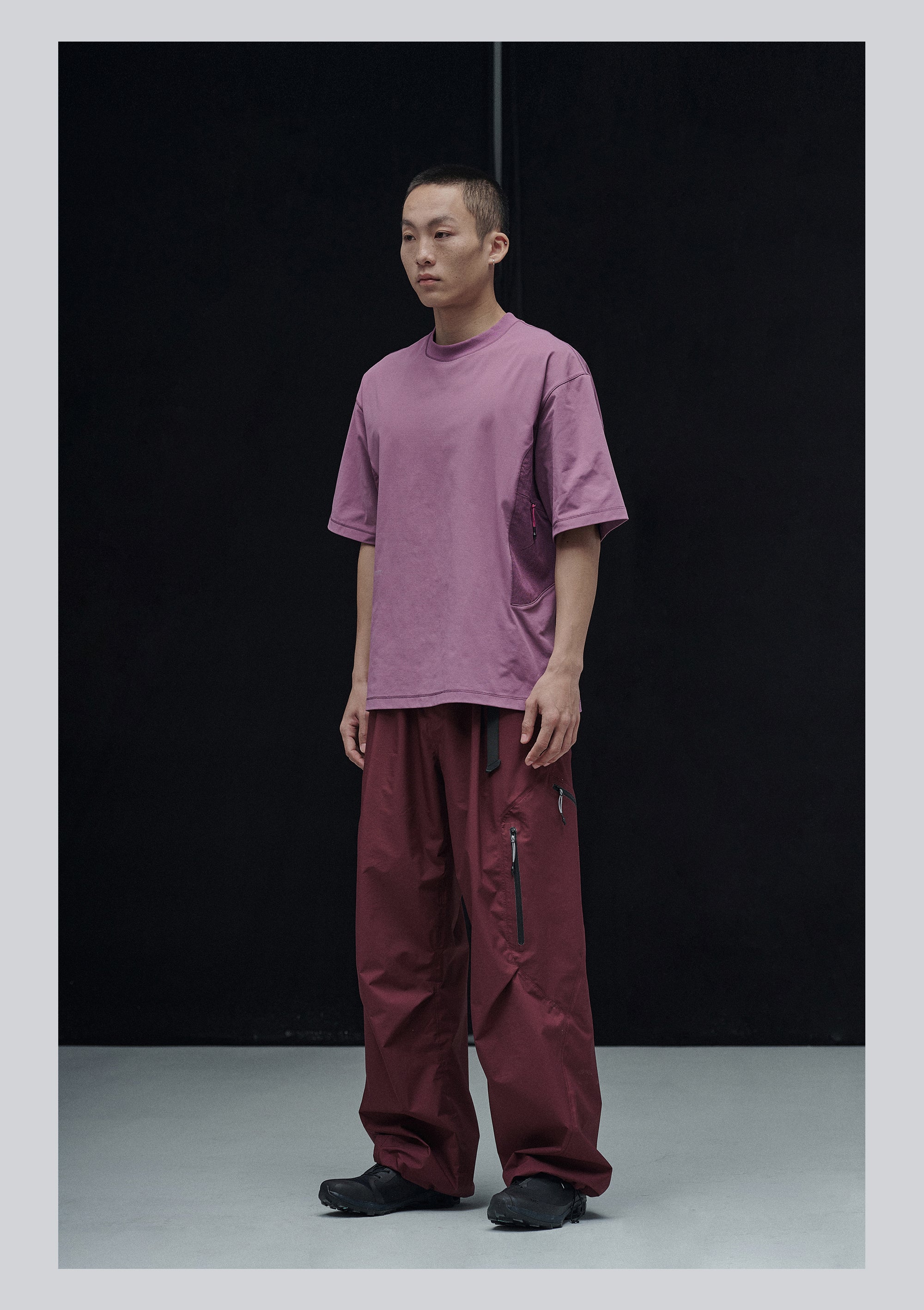 point NEMO 25SS Patchwork Performance Running Tee – Quick-Dry Technical Gear