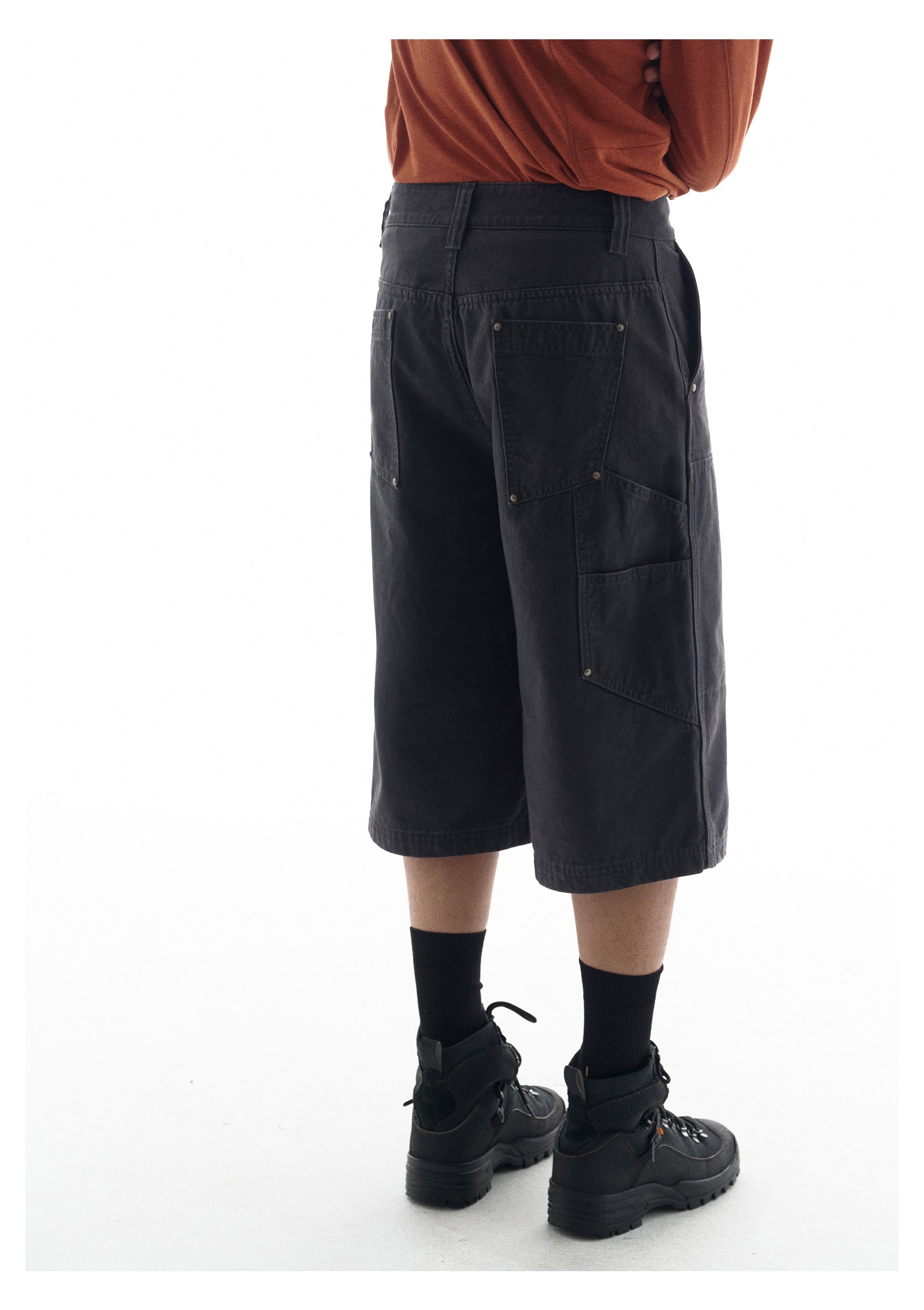 point NEMO Washed Utility Logging Shorts – Rugged Cropped Workwear