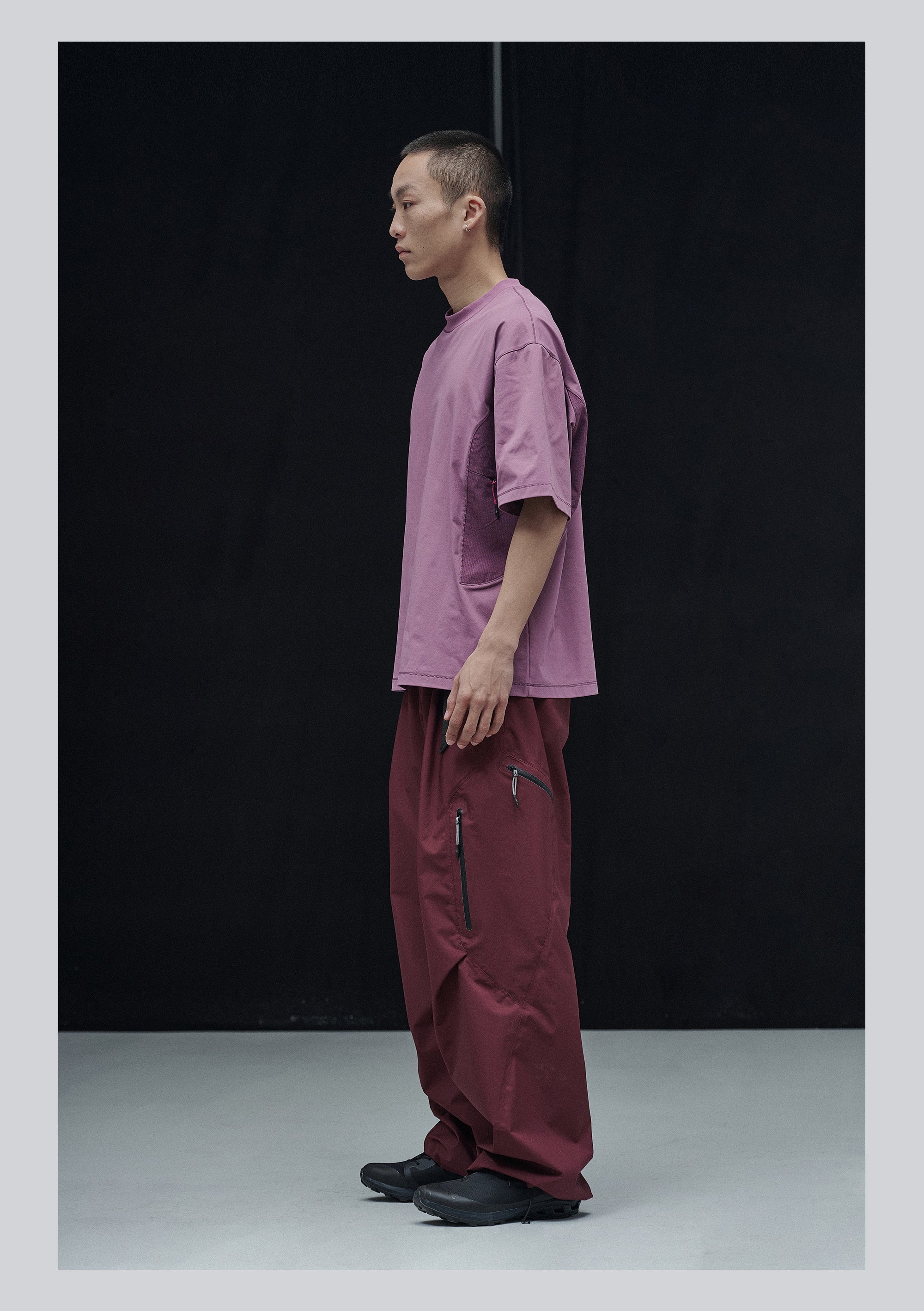 point NEMO 25SS Patchwork Performance Running Tee – Quick-Dry Technical Gear