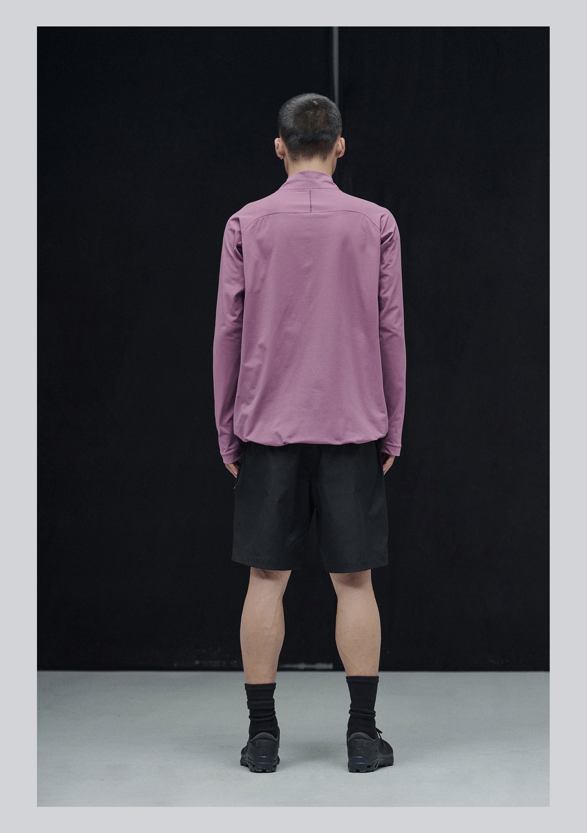 point NEMO 25SS Paneled Contrast Running Long Sleeve – Technical Performance Top