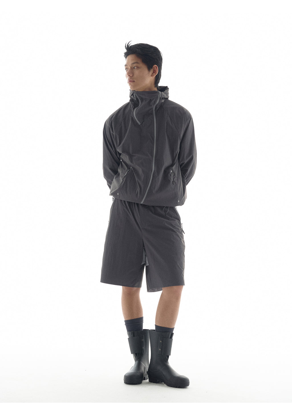 point NEMO Asymmetrical Zip Packable Sun-Protection Shirt – UPF 50+ Techwear