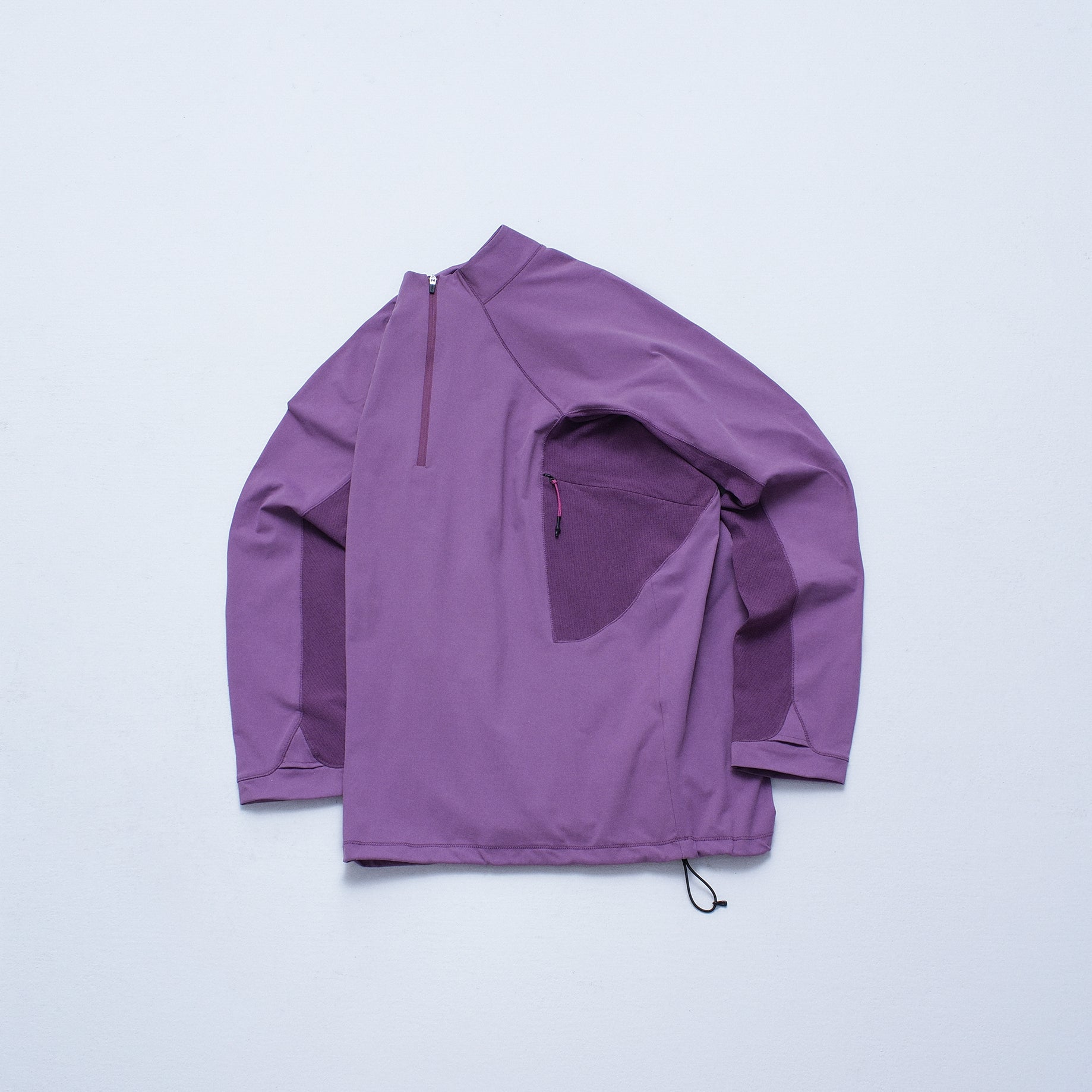 point NEMO 25SS Paneled Contrast Running Long Sleeve – Technical Performance Top